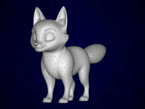 red fox 3D Model