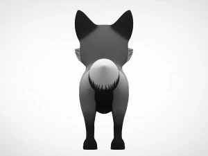 Silver Fox 3D Model