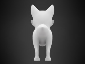Silver Fox Model 3D