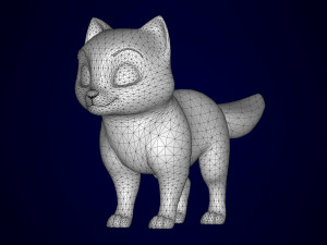Arctic Fox 3D 모델