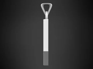 letra um pingente Modelo 3D