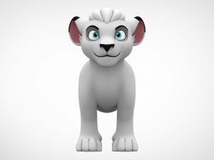 kimba cub 3D Модель