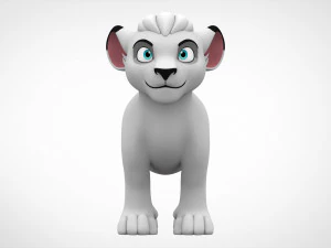 kimba cub 3D Model