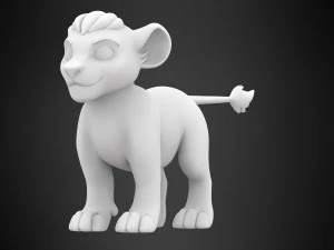 kimba cub 3D Model