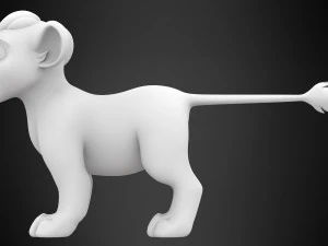kimba cub 3D Model