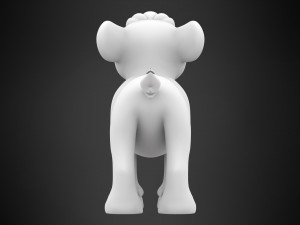 kimba cub 3D Модель