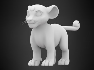 persian cub 3D Model