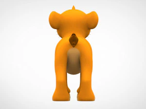 simba cub 3D Model