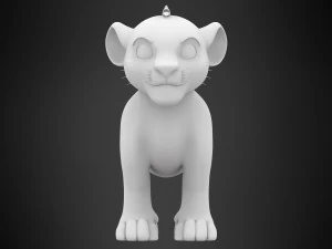 simba cub 3D Model