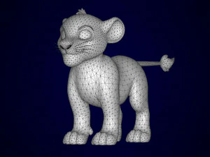 simba cub 3D Model