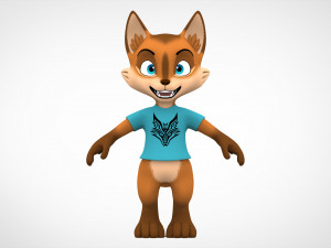 little fox 3D Модель