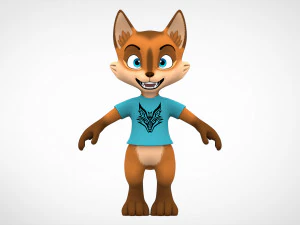 little fox 3D Model