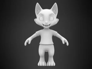 little fox 3D Model