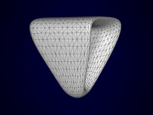 letter l pendant 3D Модель