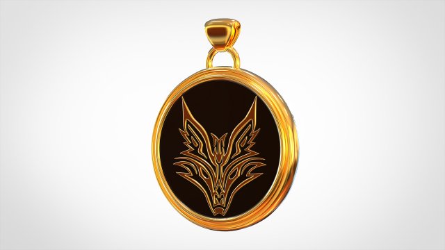 fox pendant Modèle 3D .c4d .max .obj .3ds .fbx .stl .blend 