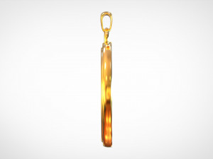 fox pendant Modèle 3D