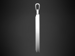 fox pendant Modèle 3D