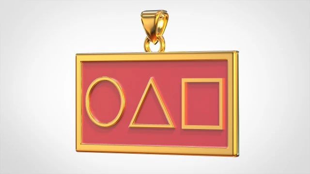pingente de cart&atilde;o de convite de jogo de lula Modelo 3D .c4d .max .obj .3ds .fbx .stl .blend 