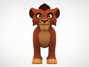 kovu cub 3D Model