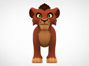kovu cub 3D Model
