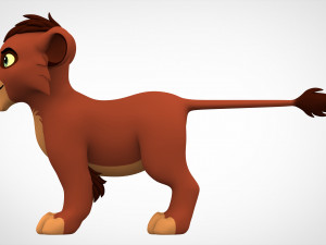 kovu cub 3D Model