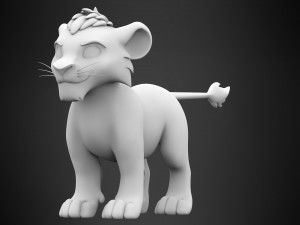 kovu cub 3D Model