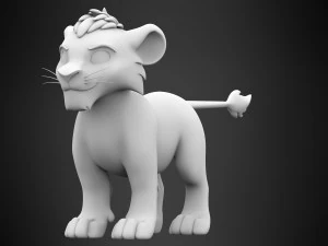 kovu cub 3D Model