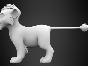 kovu cub 3D Model