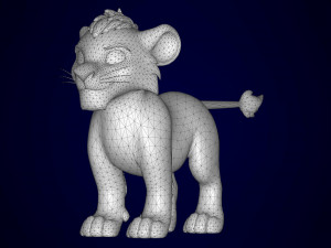 kovu cub 3D Model