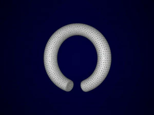 Oekra&iuml;ens wapenschild 3D Model