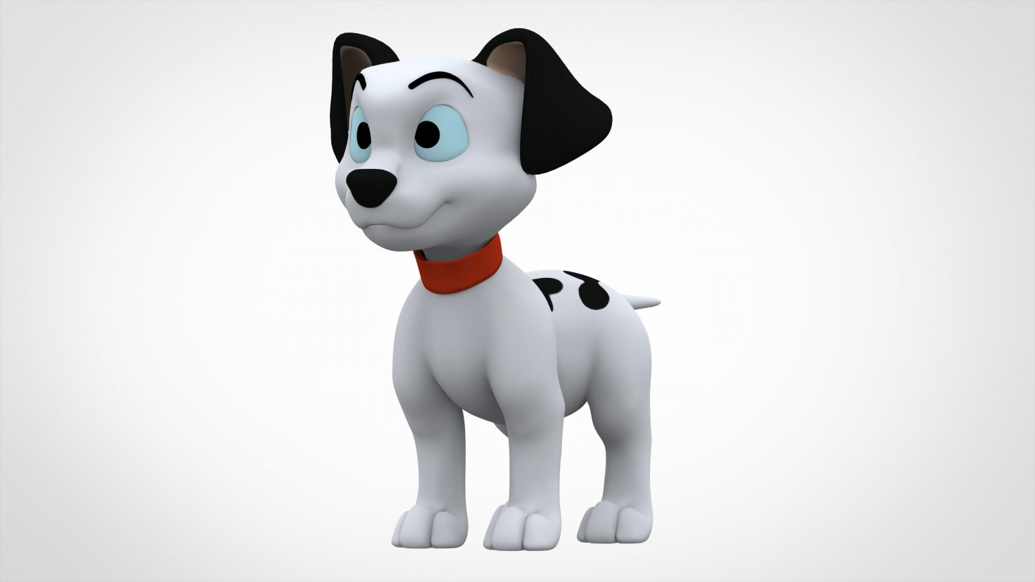 Lucky 3D Model in Dog 3DExport