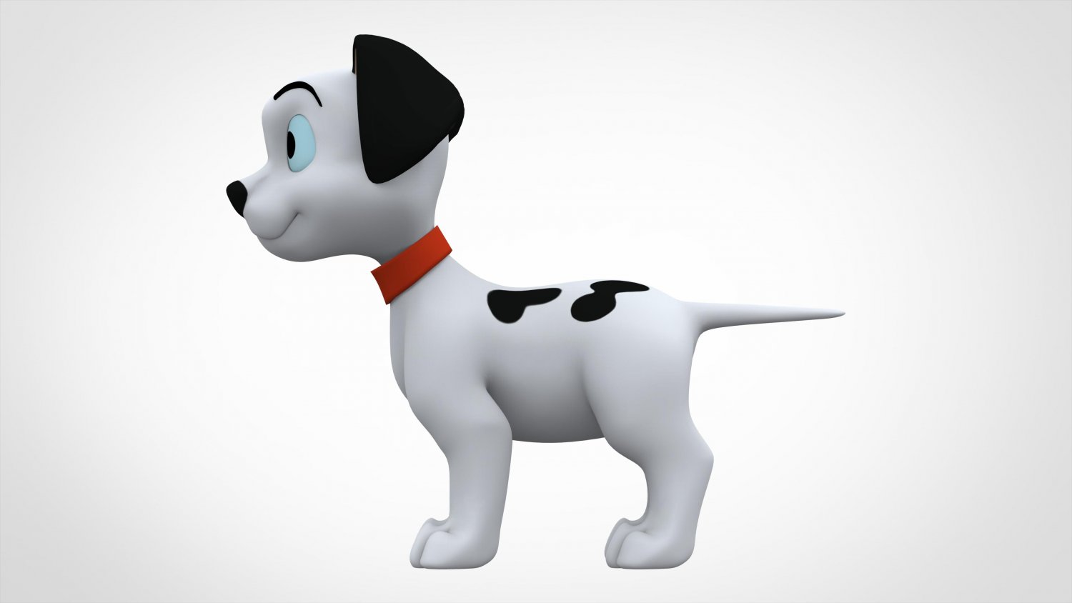 Lucky 3D Model in Dog 3DExport