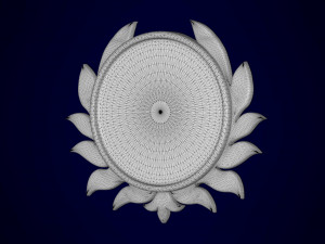 Divina Vulpes Pendant 3D मॉडल