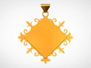 Alatus Nemeseos Pendant 3D Model