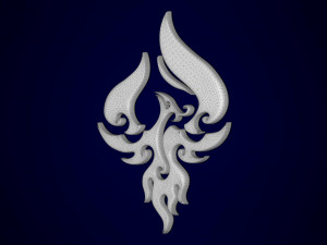 Alatus Nemeseos Pendant Model 3D