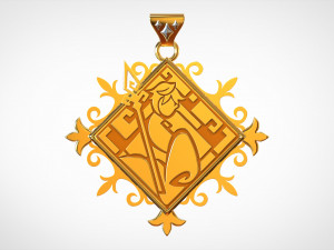 Lapis Dei Pendant 3Dモデル