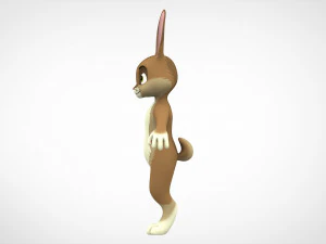 Wild Hare 3D Model