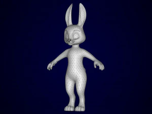 Wild Hare 3D Model