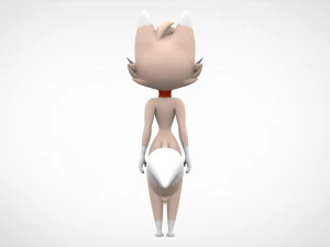 Milie gato Modelo 3D