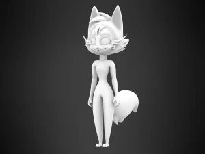 Milie gato Modelo 3D