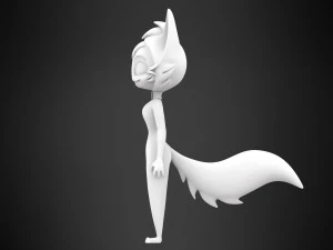 Milie gato Modelo 3D