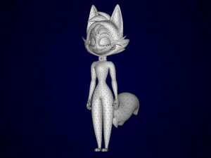 Milie gato Modelo 3D
