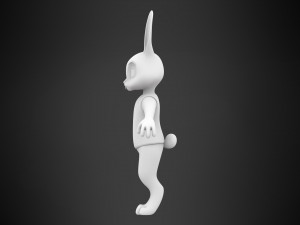 Rabbit Cole Modelo 3D