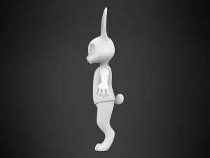 Rabbit Cole 3D Model