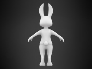 Rabbit Cole Modelo 3D