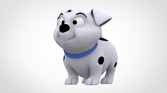 Rolly 3D Model .c4d .max .obj .3ds .fbx .stl .blend 