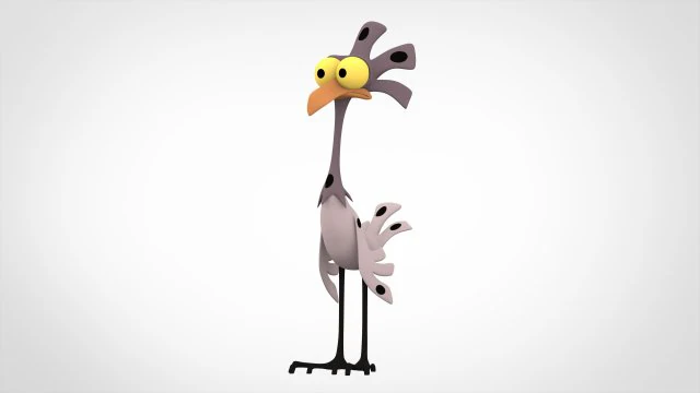 Spot Chicken 3D Model .c4d .max .obj .3ds .fbx .stl .blend 