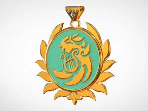 Pingente Carmen Dei Modelo 3D