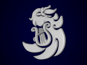 Carmen Dei Pendant 3D Model