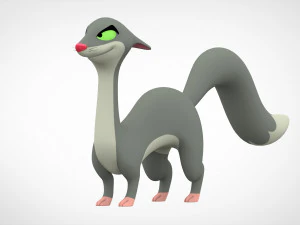 обпалити 3D Модель